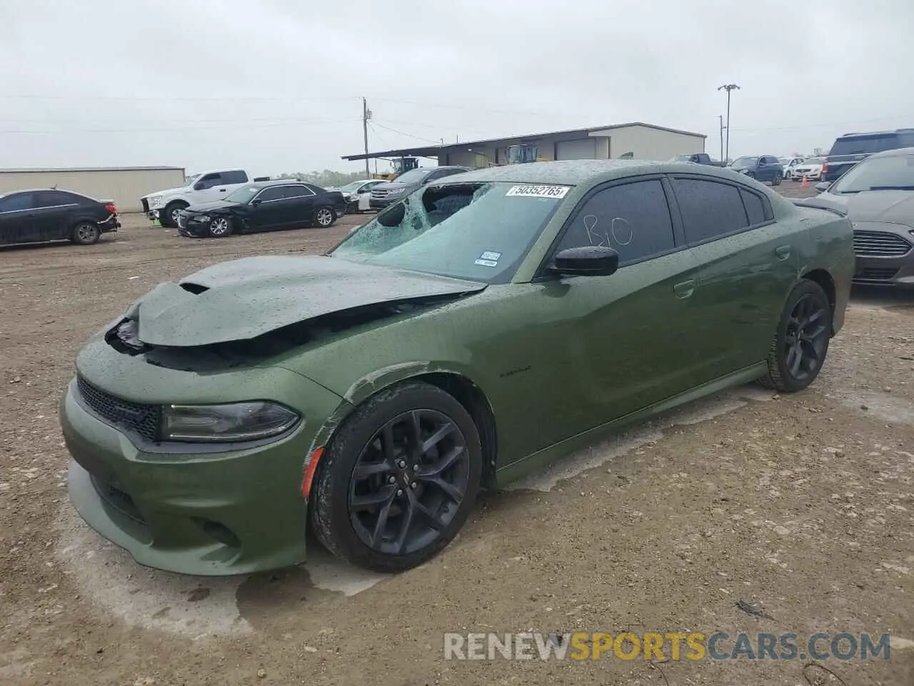 1 Photograph of a damaged car 2C3CDXCT1LH153734 DODGE CHARGER 2020