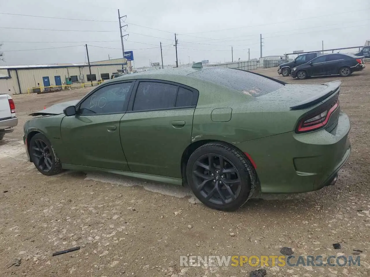 2 Photograph of a damaged car 2C3CDXCT1LH153734 DODGE CHARGER 2020
