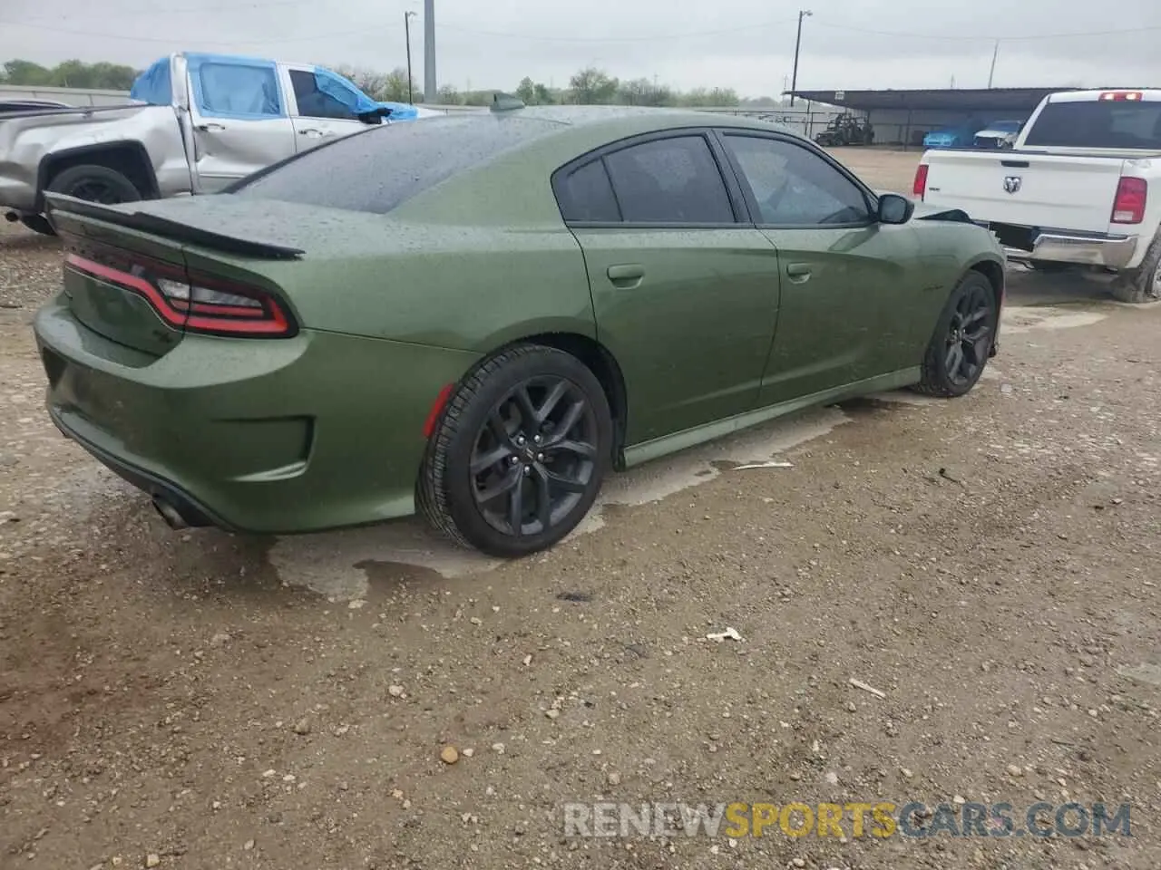 3 Photograph of a damaged car 2C3CDXCT1LH153734 DODGE CHARGER 2020