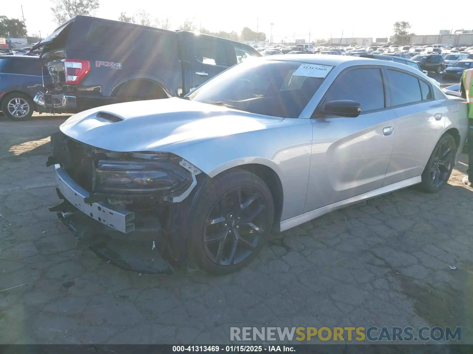 2 Photograph of a damaged car 2C3CDXCT1LH219604 DODGE CHARGER 2020