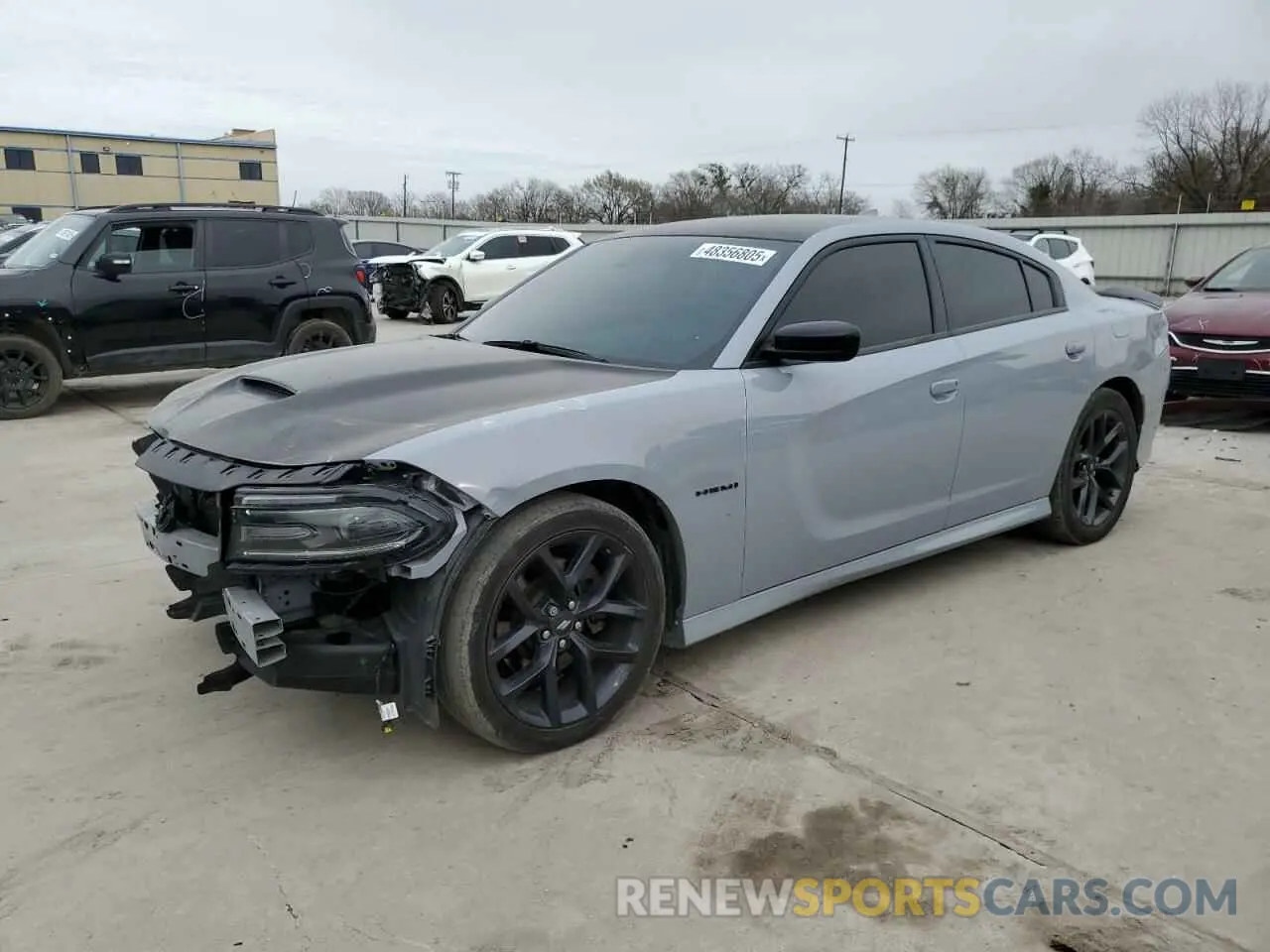 1 Photograph of a damaged car 2C3CDXCT2LH232393 DODGE CHARGER 2020