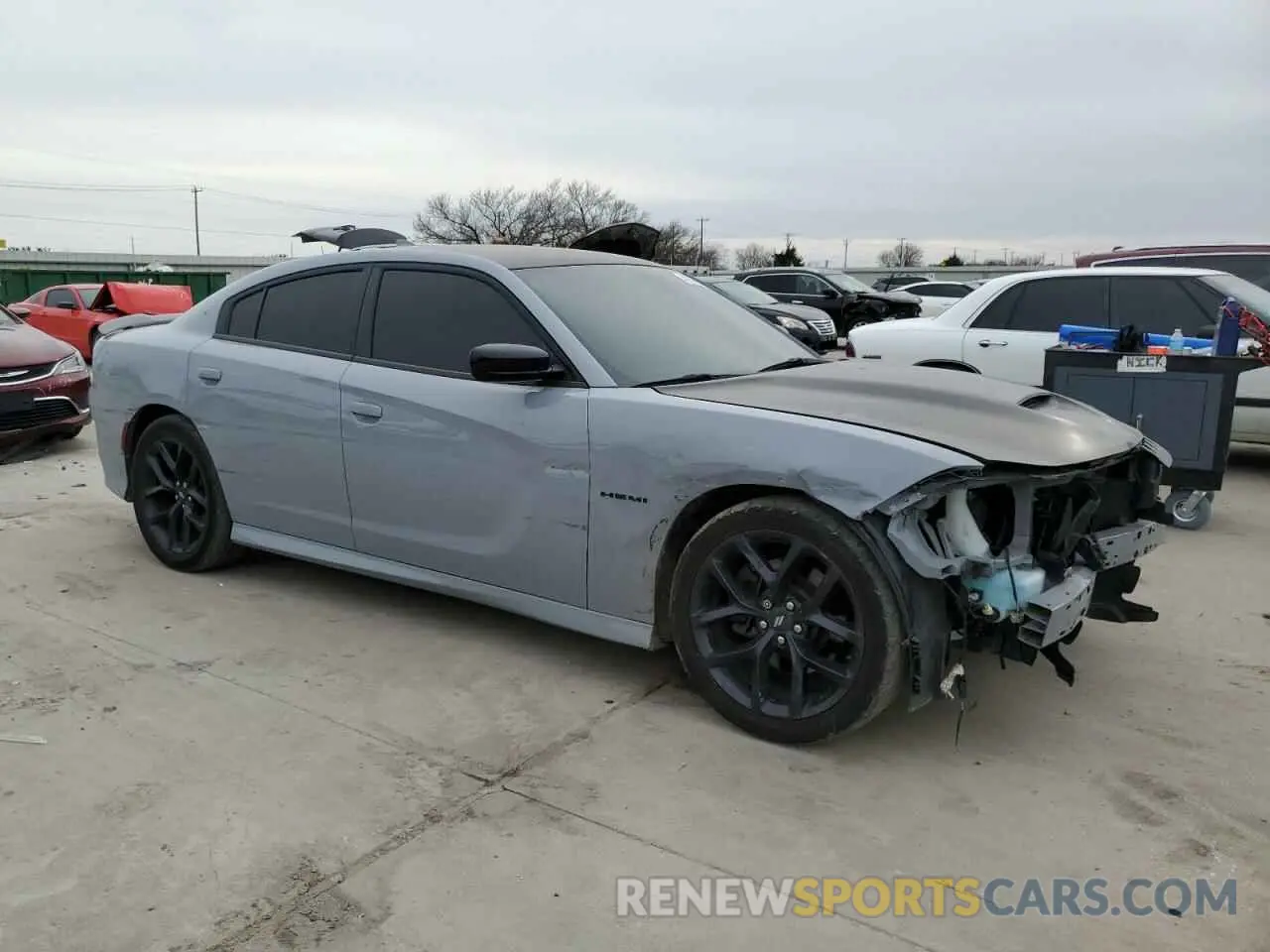 4 Photograph of a damaged car 2C3CDXCT2LH232393 DODGE CHARGER 2020