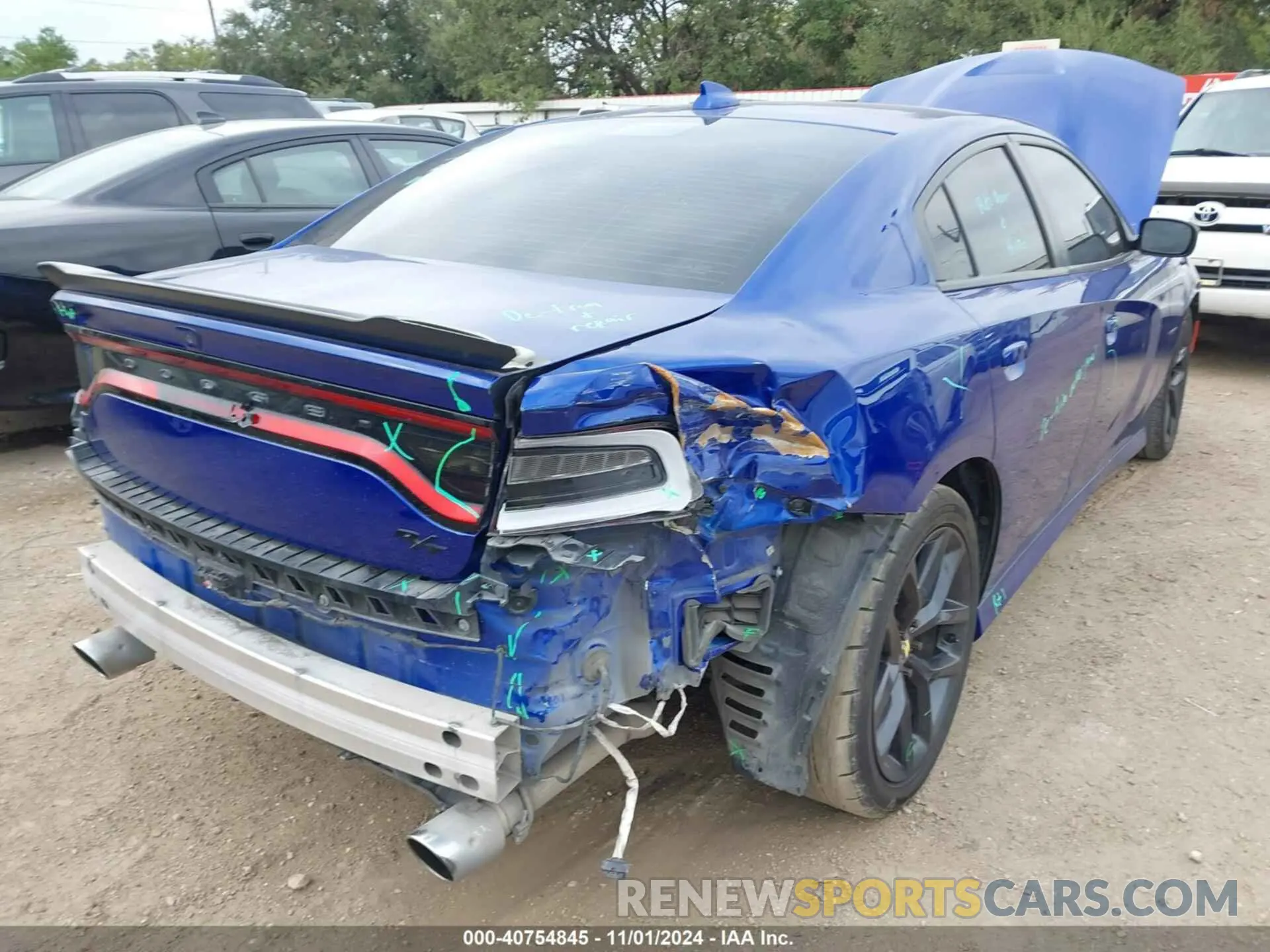 6 Фотография поврежденного автомобиля 2C3CDXCT3LH238249 DODGE CHARGER 2020
