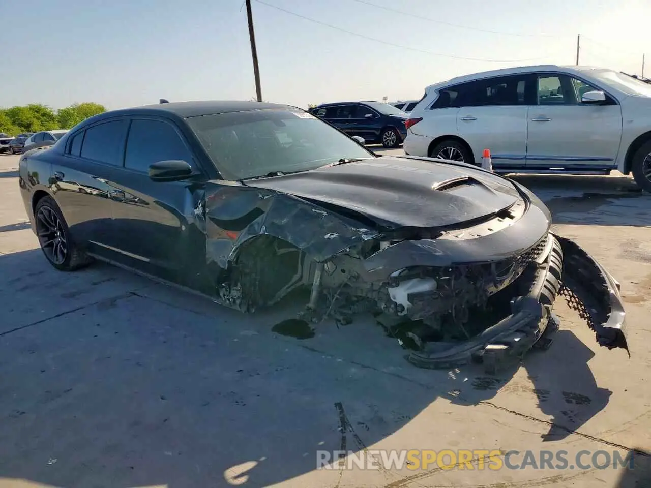 4 Photograph of a damaged car 2C3CDXCT5LH167572 DODGE CHARGER 2020