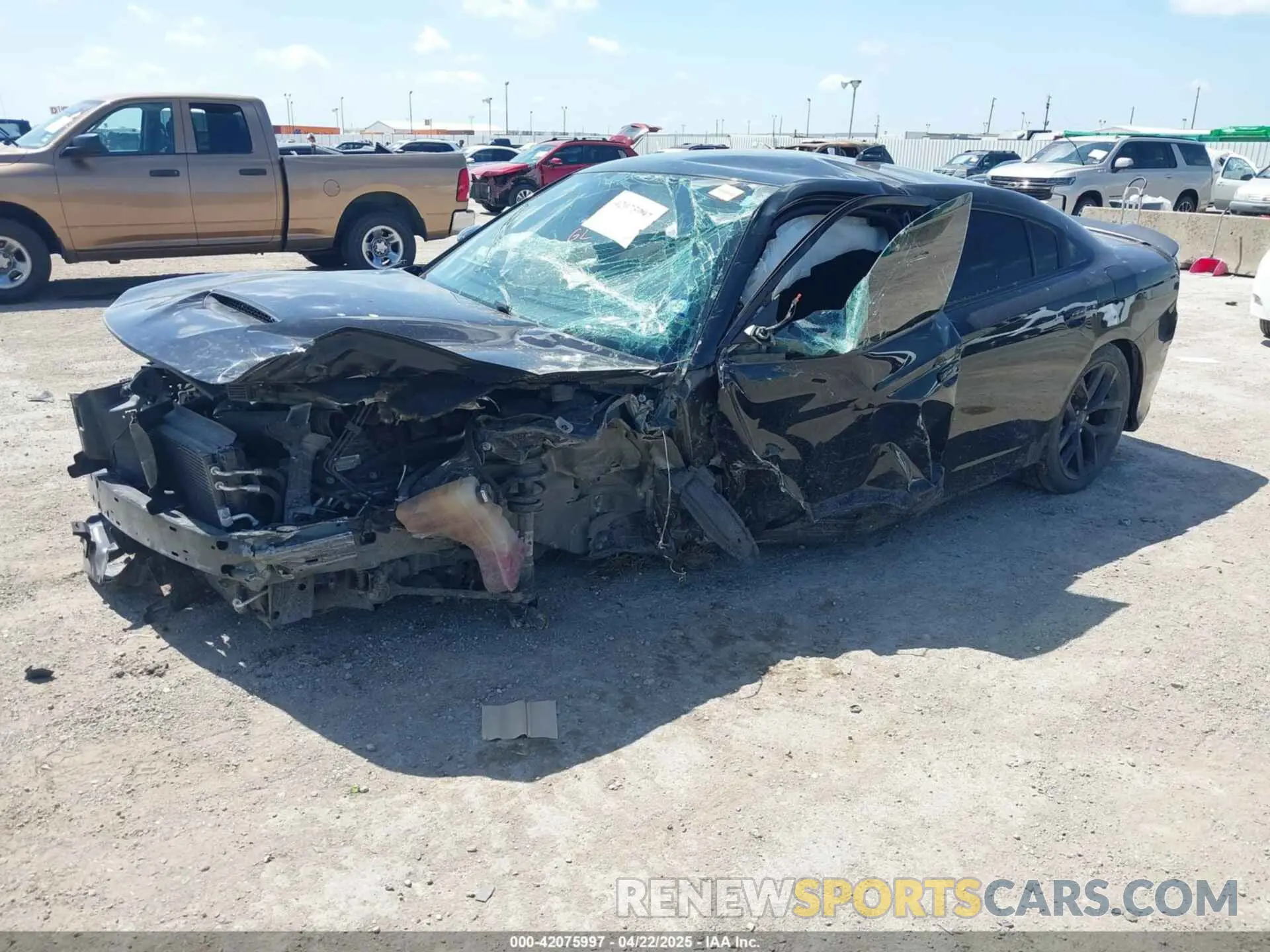 2 Photograph of a damaged car 2C3CDXCT5LH190673 DODGE CHARGER 2020