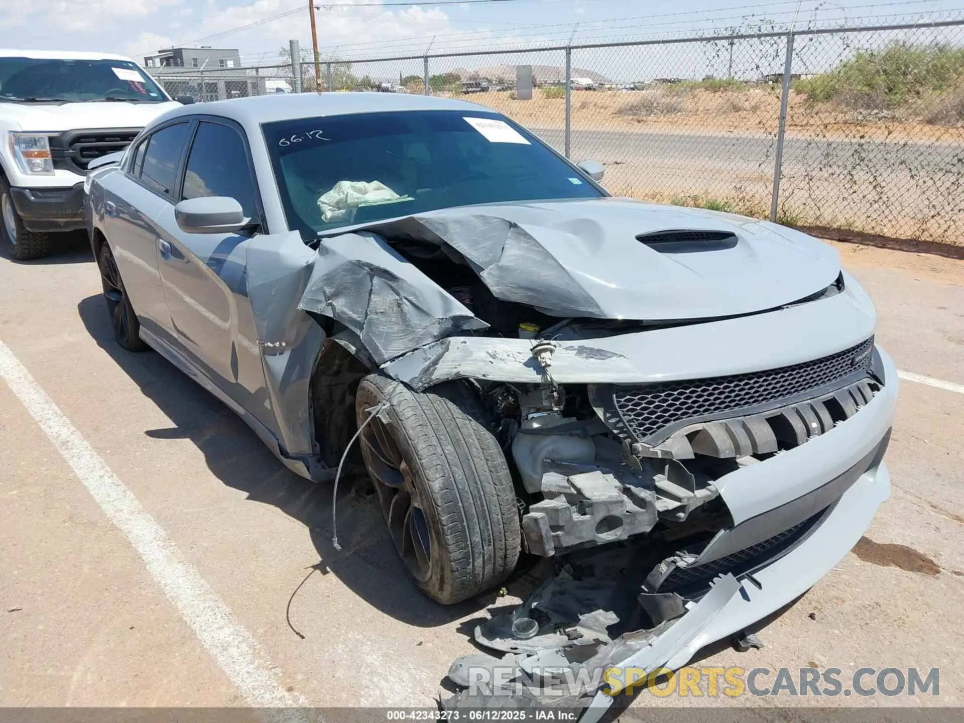 1 Photograph of a damaged car 2C3CDXCT7LH245608 DODGE CHARGER 2020
