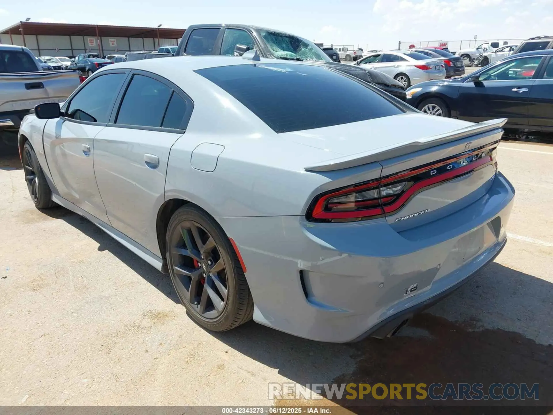 3 Photograph of a damaged car 2C3CDXCT7LH245608 DODGE CHARGER 2020
