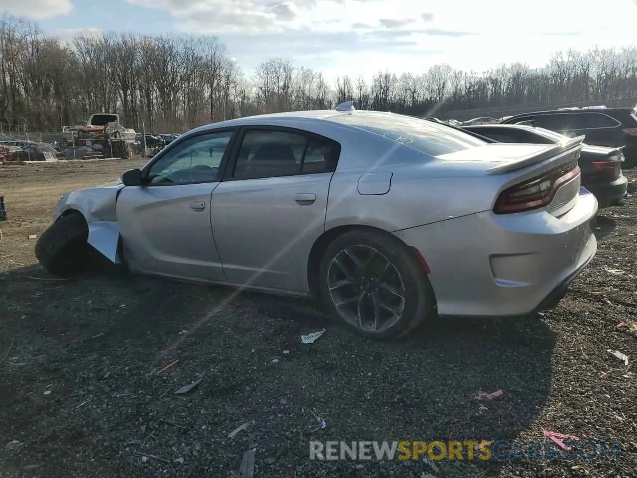 2 Photograph of a damaged car 2C3CDXCTXLH106623 DODGE CHARGER 2020