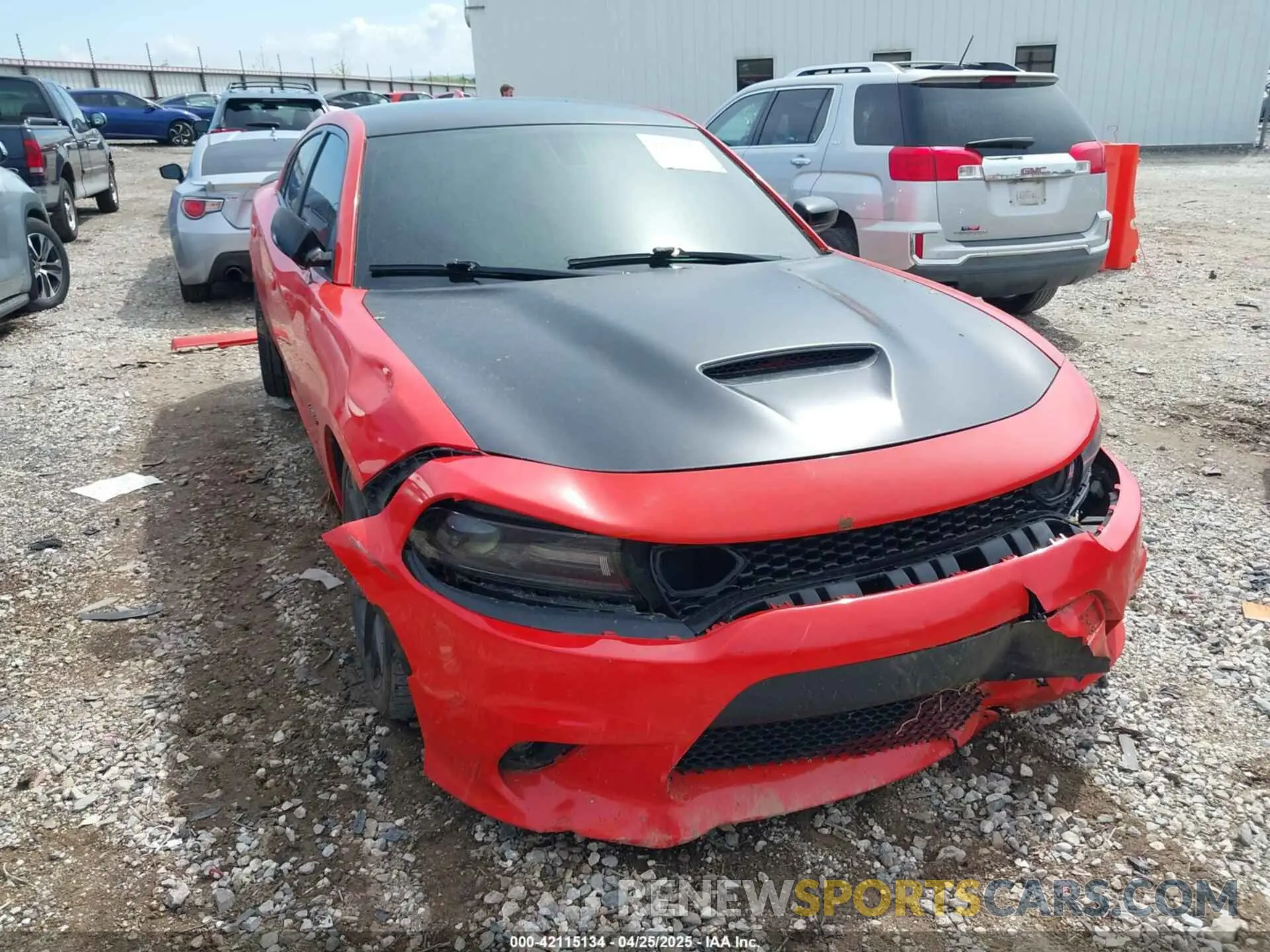 1 Photograph of a damaged car 2C3CDXCTXLH232576 DODGE CHARGER 2020
