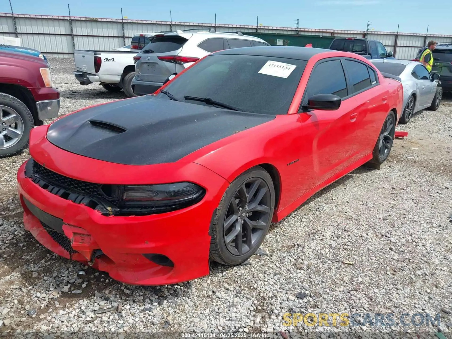 2 Photograph of a damaged car 2C3CDXCTXLH232576 DODGE CHARGER 2020