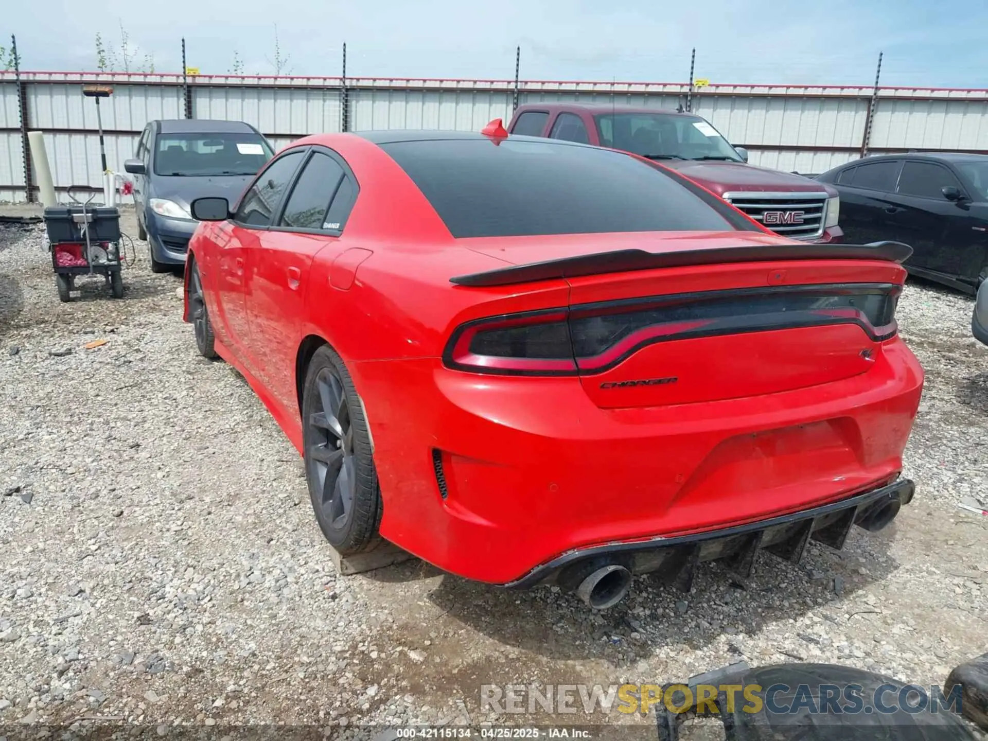 3 Photograph of a damaged car 2C3CDXCTXLH232576 DODGE CHARGER 2020