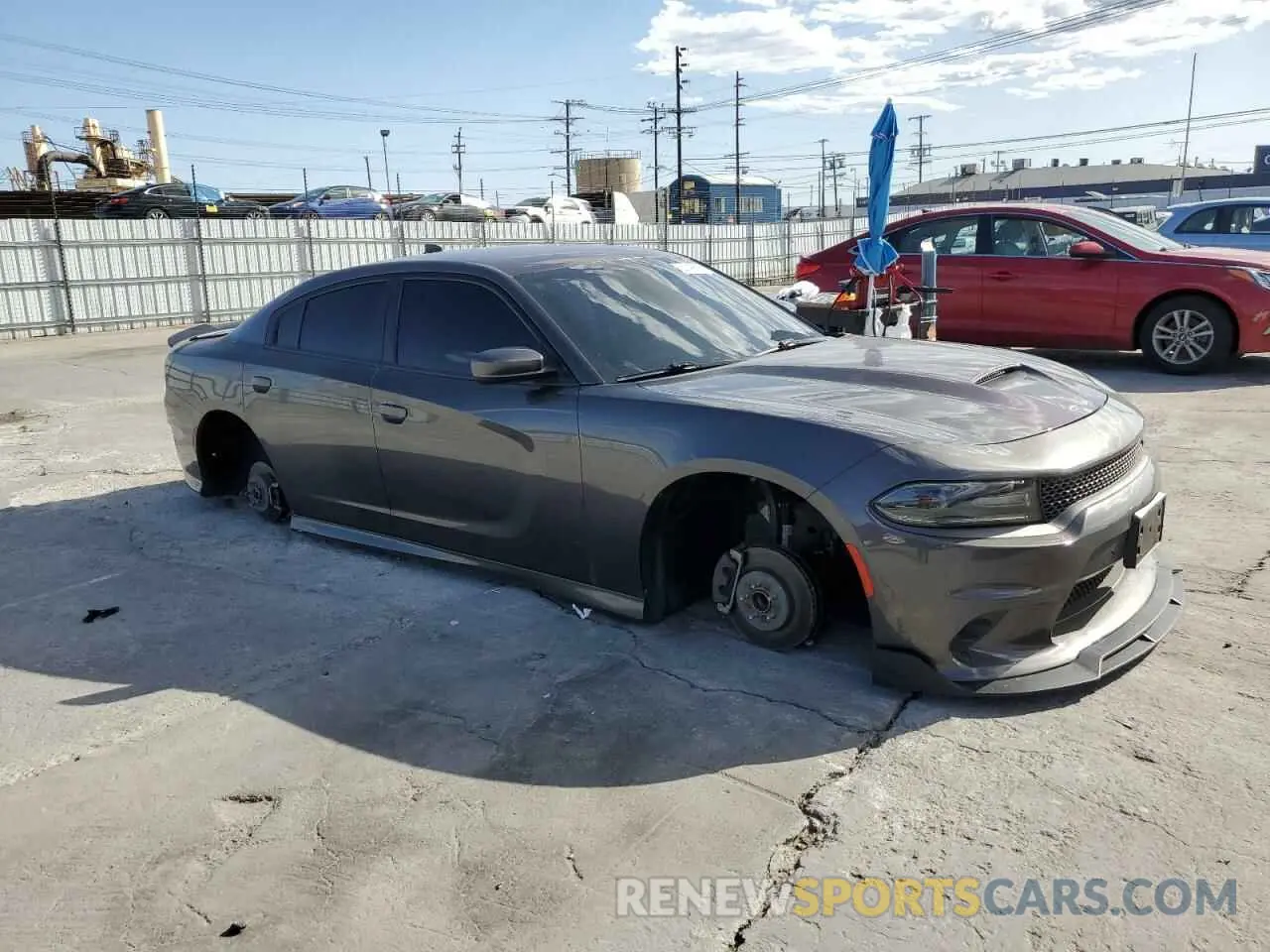 4 Фотография поврежденного автомобиля 2C3CDXCTXLH249328 DODGE CHARGER 2020