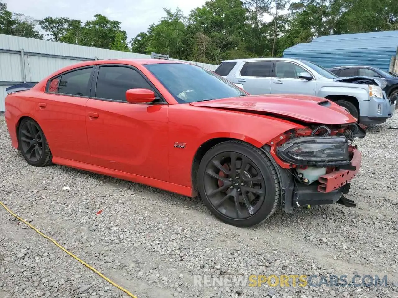 4 Фотография поврежденного автомобиля 2C3CDXGJ0LH121673 DODGE CHARGER 2020