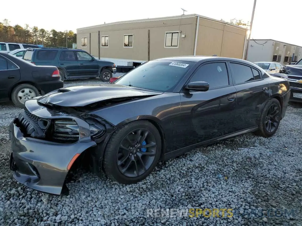 1 Photograph of a damaged car 2C3CDXGJ0LH134228 DODGE CHARGER 2020