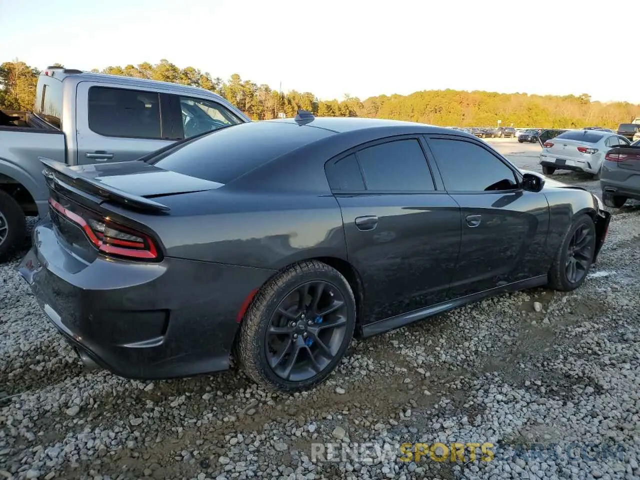 3 Photograph of a damaged car 2C3CDXGJ0LH134228 DODGE CHARGER 2020