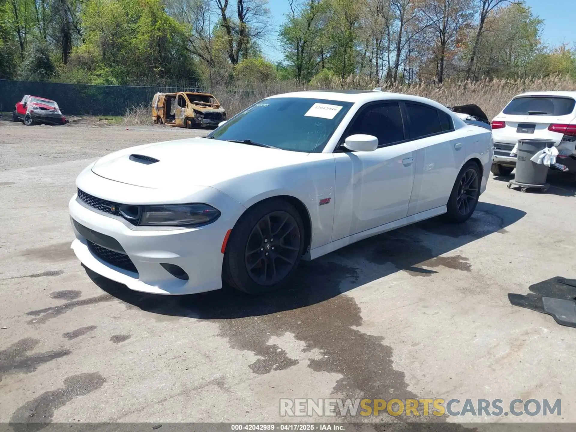 2 Photograph of a damaged car 2C3CDXGJ1LH120631 DODGE CHARGER 2020