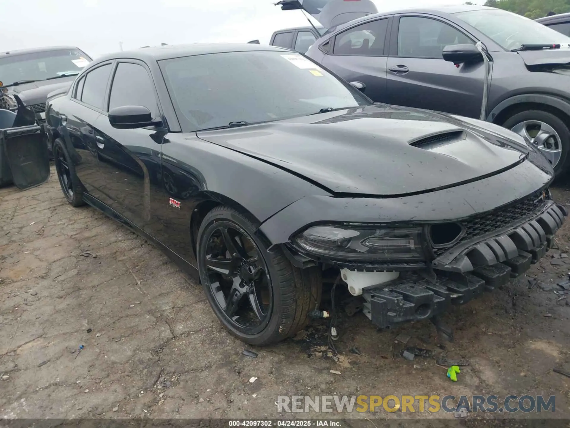 1 Photograph of a damaged car 2C3CDXGJ1LH162104 DODGE CHARGER 2020