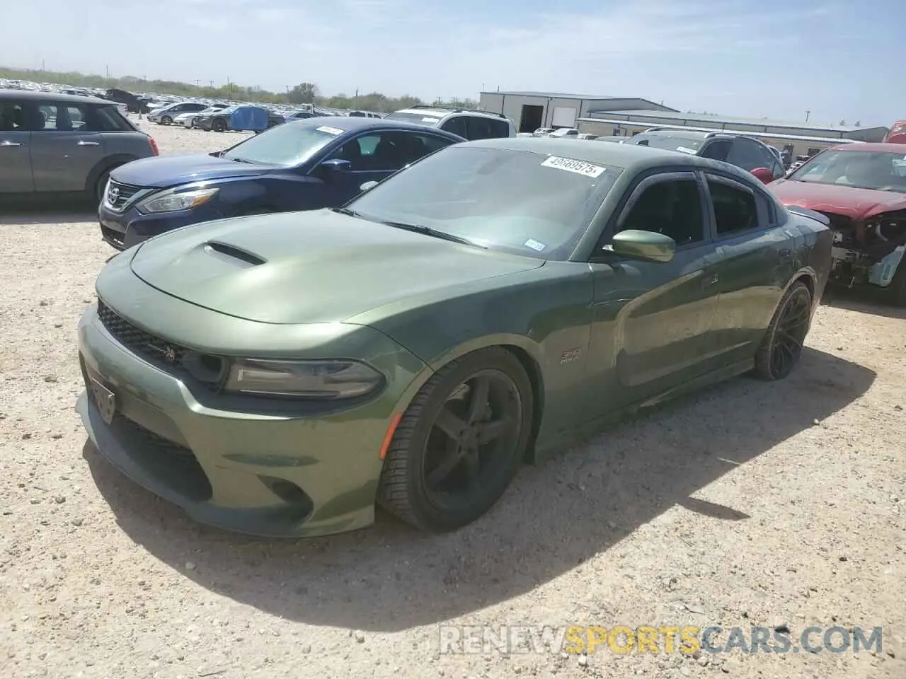1 Photograph of a damaged car 2C3CDXGJ2LH133260 DODGE CHARGER 2020