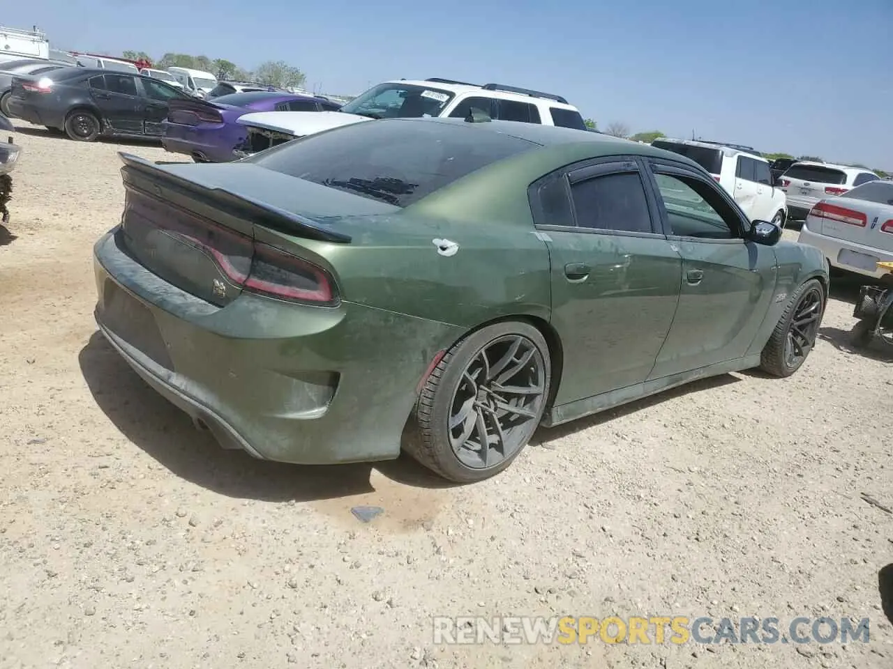 3 Photograph of a damaged car 2C3CDXGJ2LH133260 DODGE CHARGER 2020