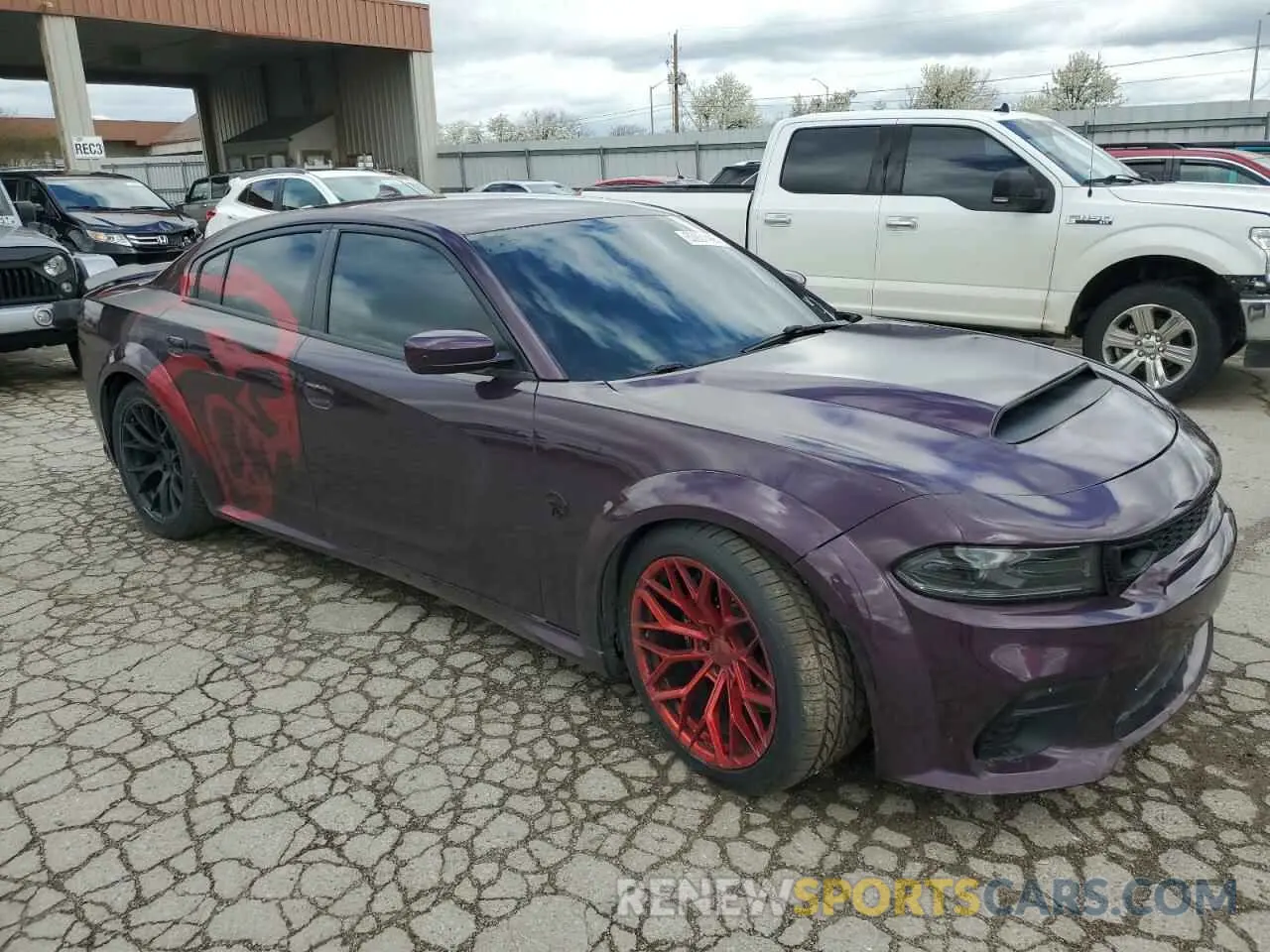 4 Photograph of a damaged car 2C3CDXGJ2LH192289 DODGE CHARGER 2020