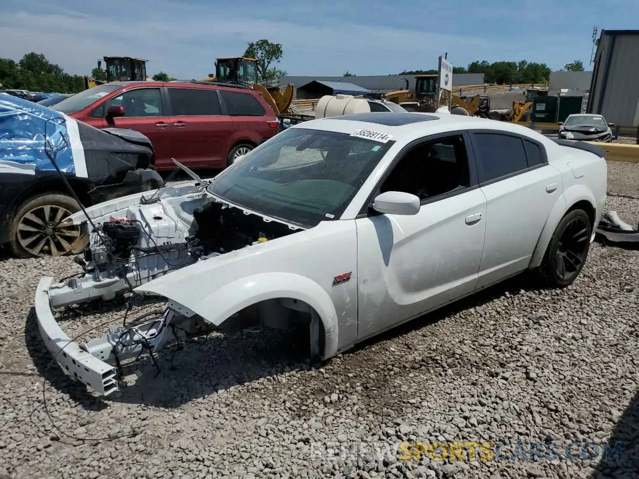 1 Фотография поврежденного автомобиля 2C3CDXGJ2LH204425 DODGE CHARGER 2020