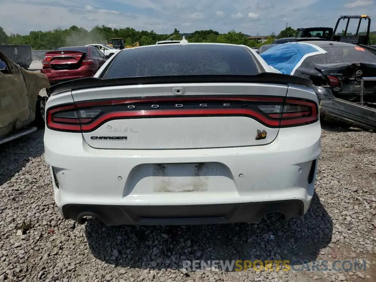 6 Фотография поврежденного автомобиля 2C3CDXGJ2LH204425 DODGE CHARGER 2020