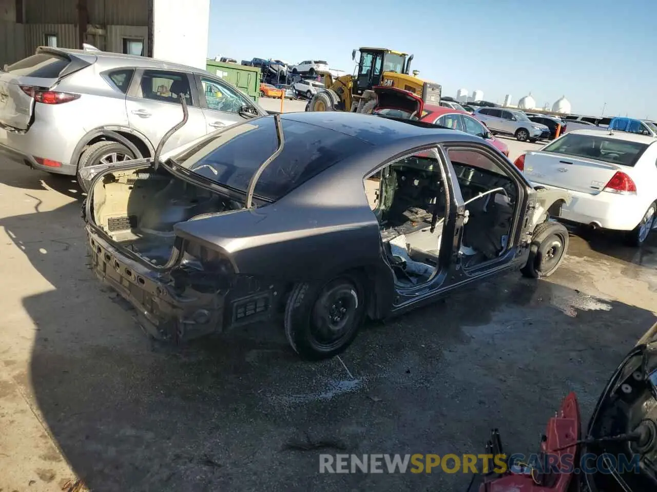 3 Photograph of a damaged car 2C3CDXGJ2LH221533 DODGE CHARGER 2020