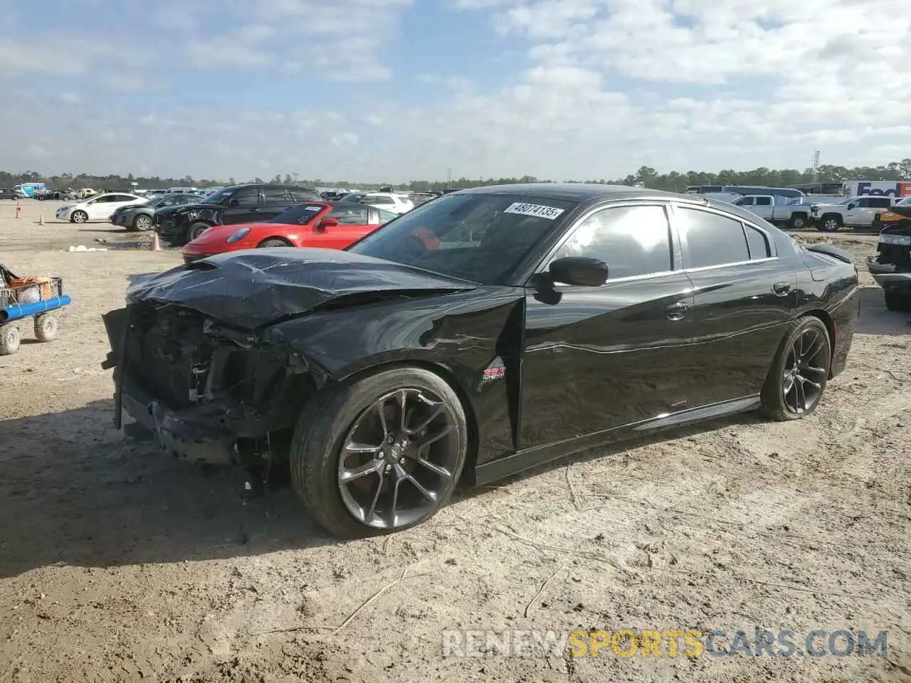 1 Photograph of a damaged car 2C3CDXGJ2LH254791 DODGE CHARGER 2020