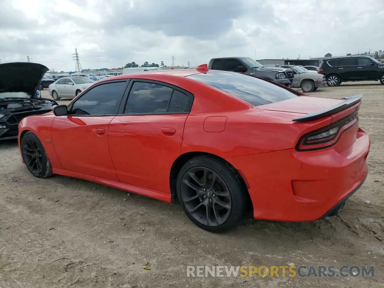 2 Photograph of a damaged car 2C3CDXGJ4LH127198 DODGE CHARGER 2020