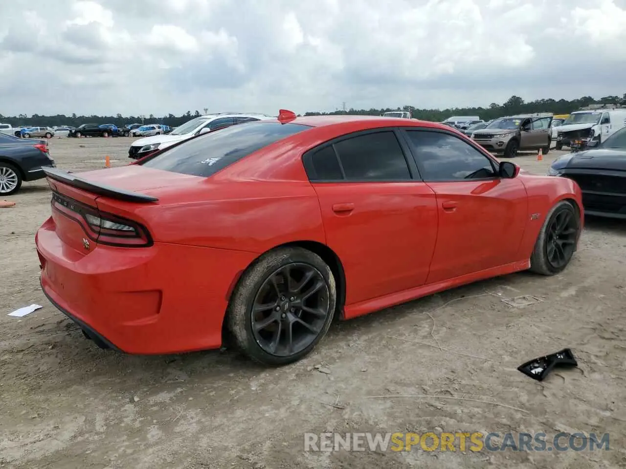 3 Photograph of a damaged car 2C3CDXGJ4LH127198 DODGE CHARGER 2020