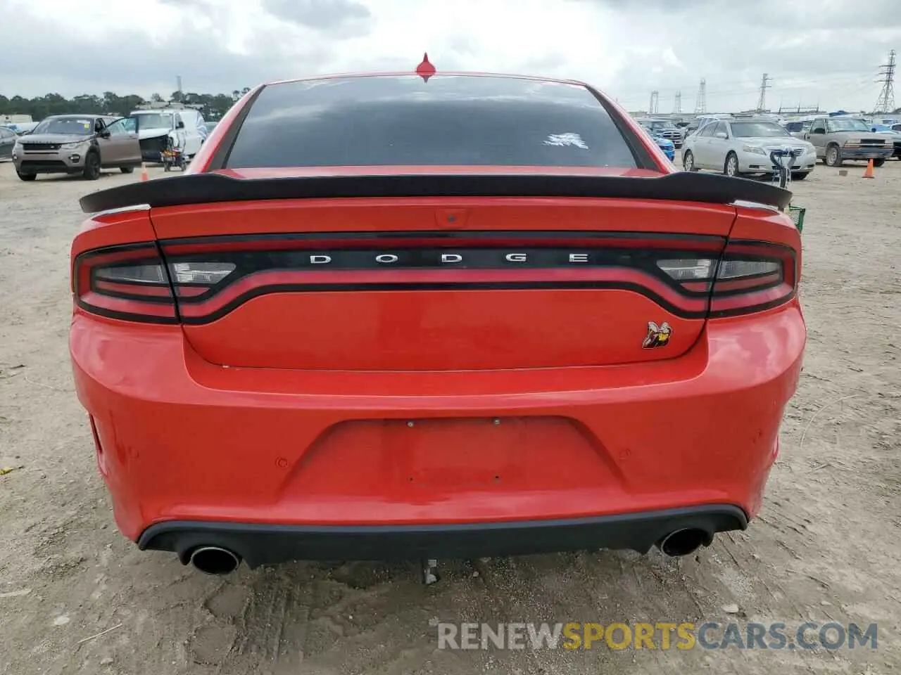 6 Photograph of a damaged car 2C3CDXGJ4LH127198 DODGE CHARGER 2020