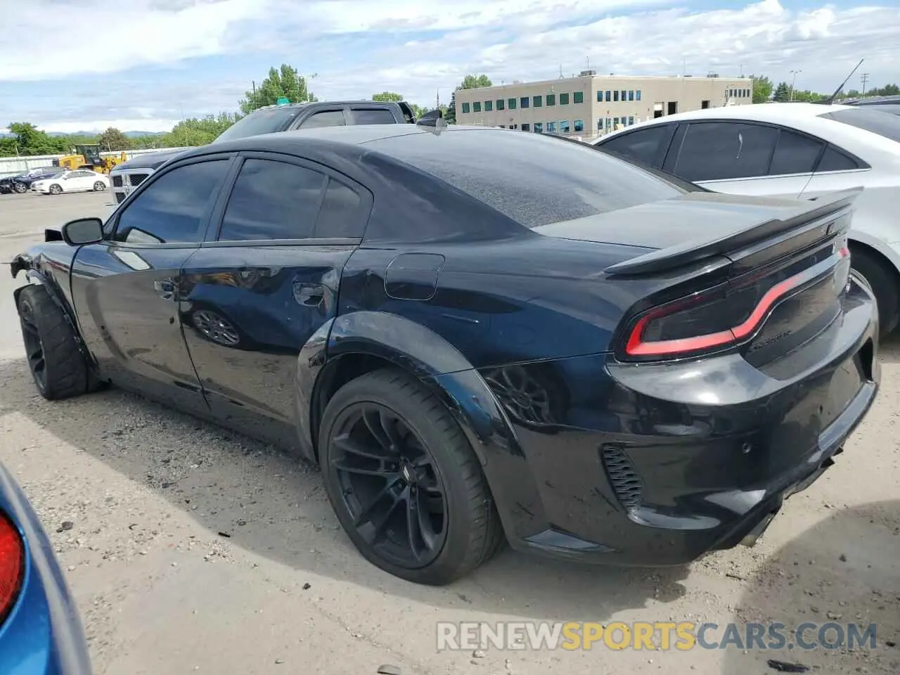 2 Photograph of a damaged car 2C3CDXGJ4LH211702 DODGE CHARGER 2020