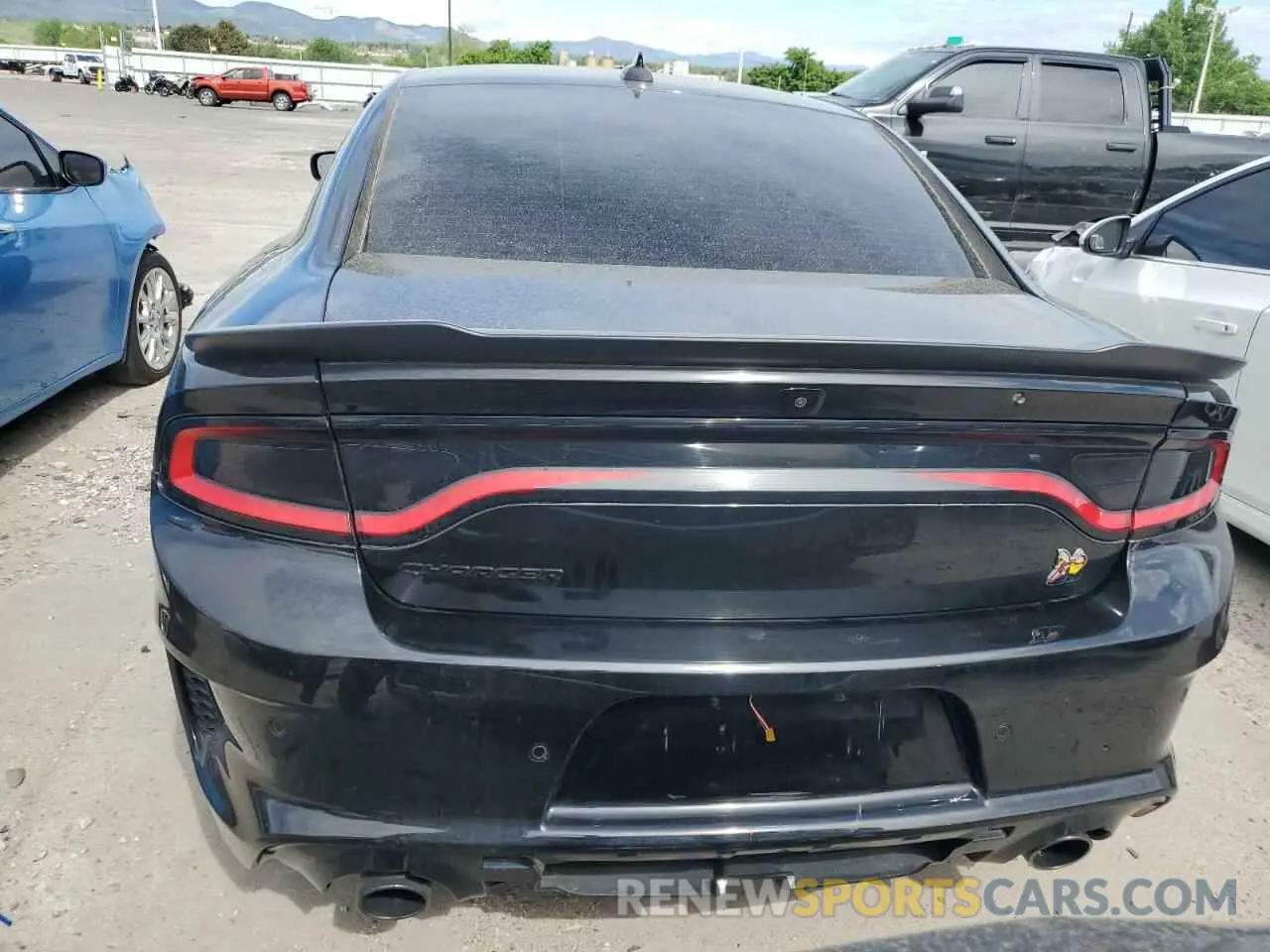 6 Photograph of a damaged car 2C3CDXGJ4LH211702 DODGE CHARGER 2020