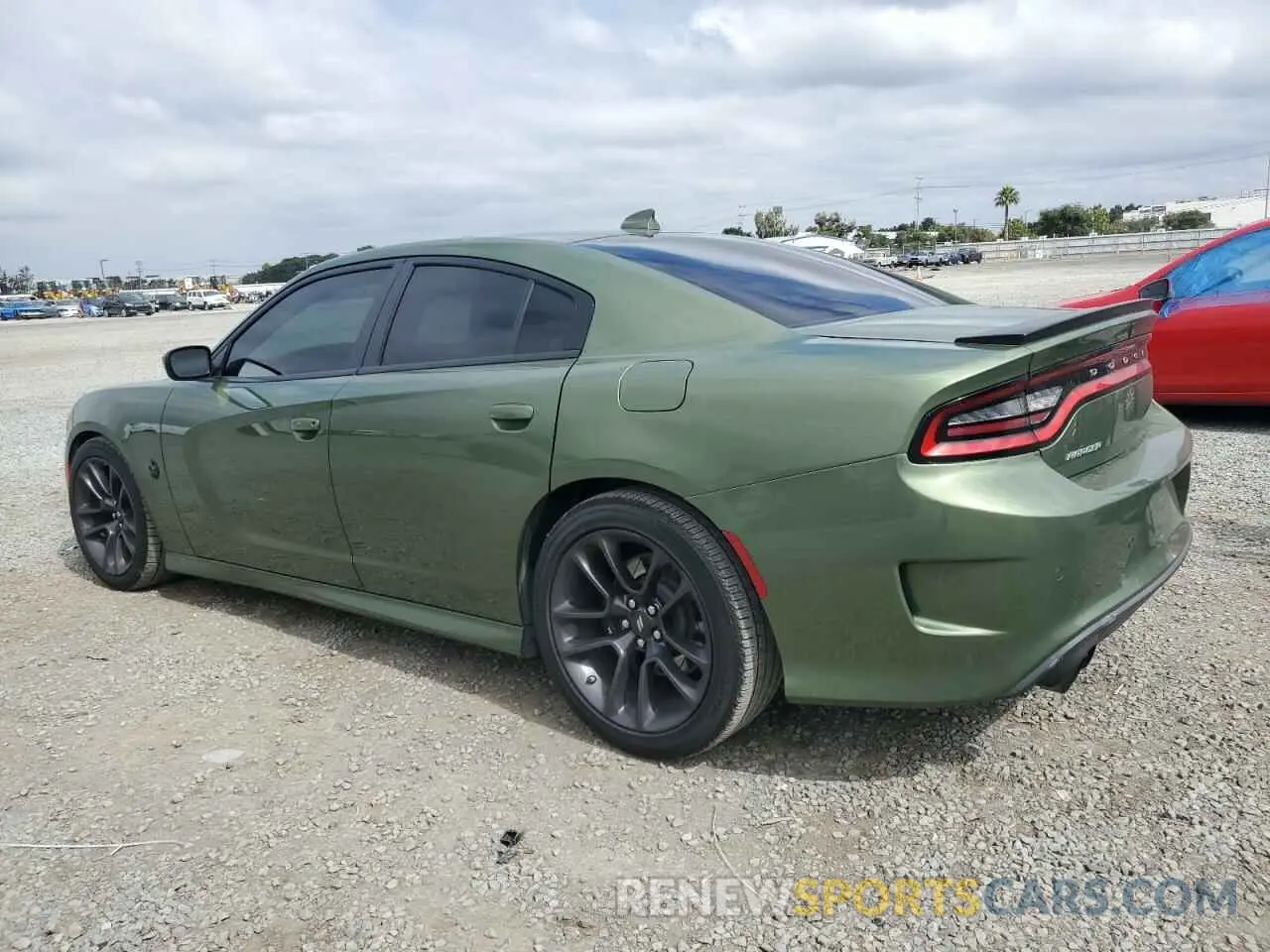 2 Photograph of a damaged car 2C3CDXGJ4LH244196 DODGE CHARGER 2020