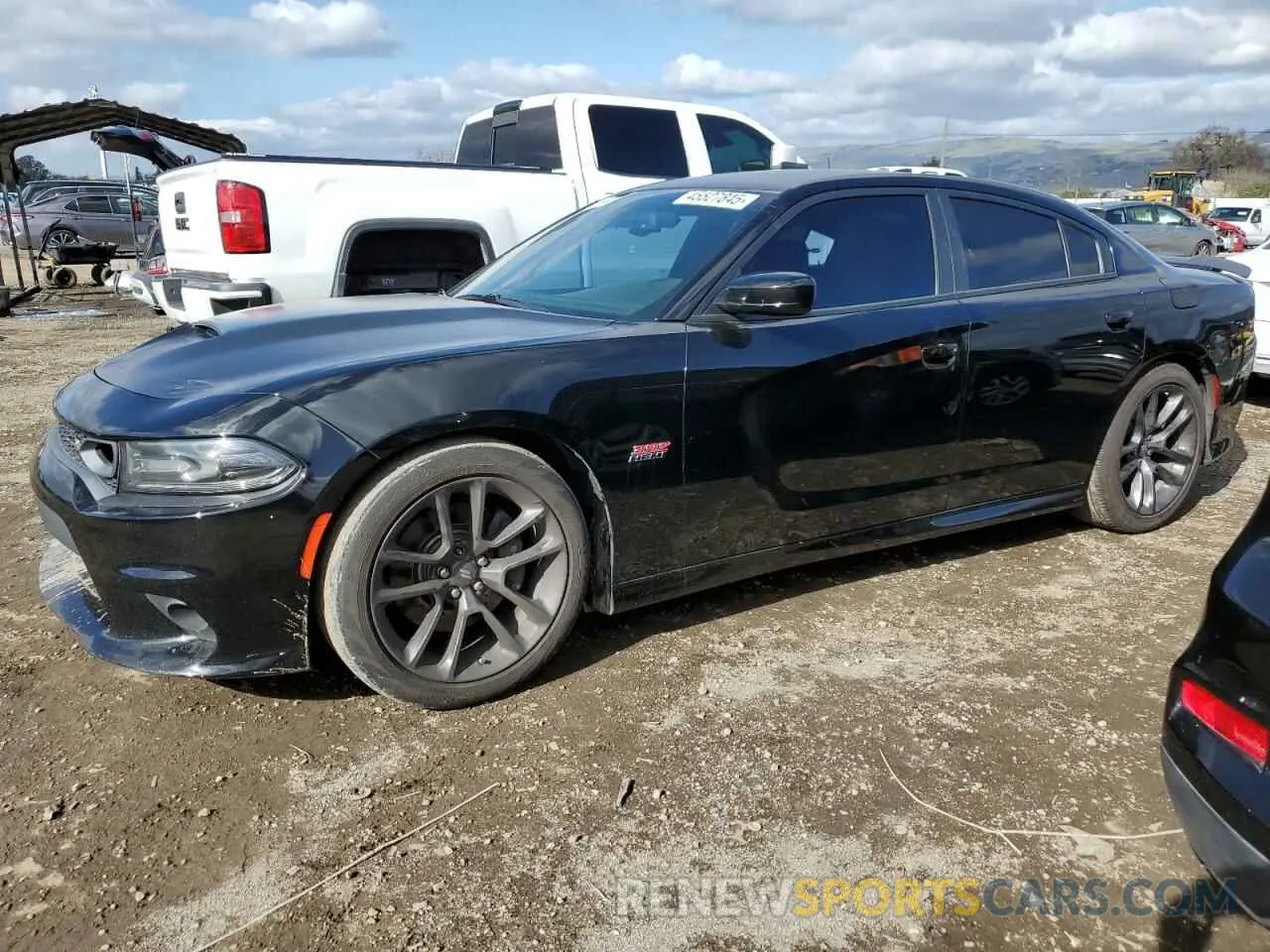 1 Photograph of a damaged car 2C3CDXGJ4LH247969 DODGE CHARGER 2020