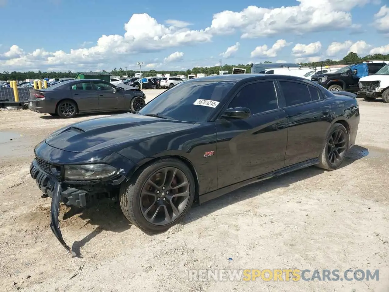 1 Photograph of a damaged car 2C3CDXGJ5LH162249 DODGE CHARGER 2020