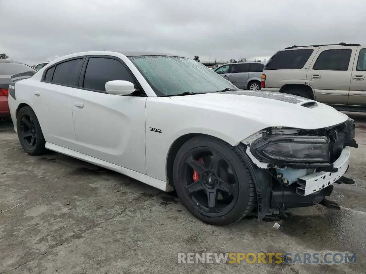 4 Photograph of a damaged car 2C3CDXGJ5LH180315 DODGE CHARGER 2020