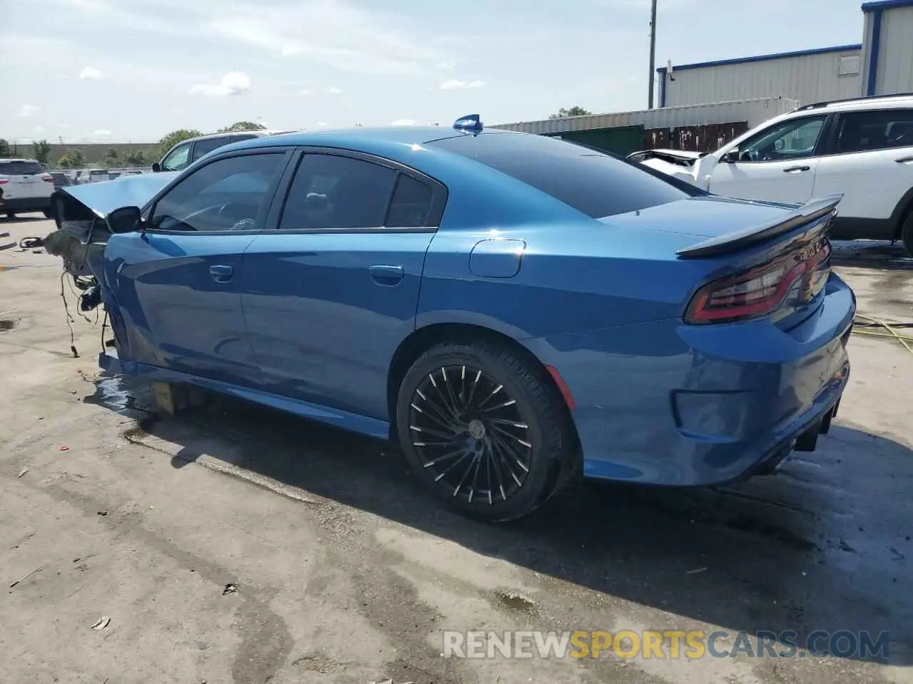 2 Photograph of a damaged car 2C3CDXGJ6LH211829 DODGE CHARGER 2020