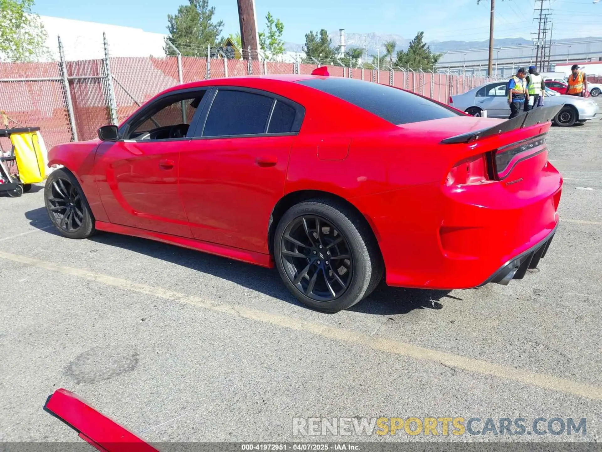3 Photograph of a damaged car 2C3CDXGJ7LH111593 DODGE CHARGER 2020