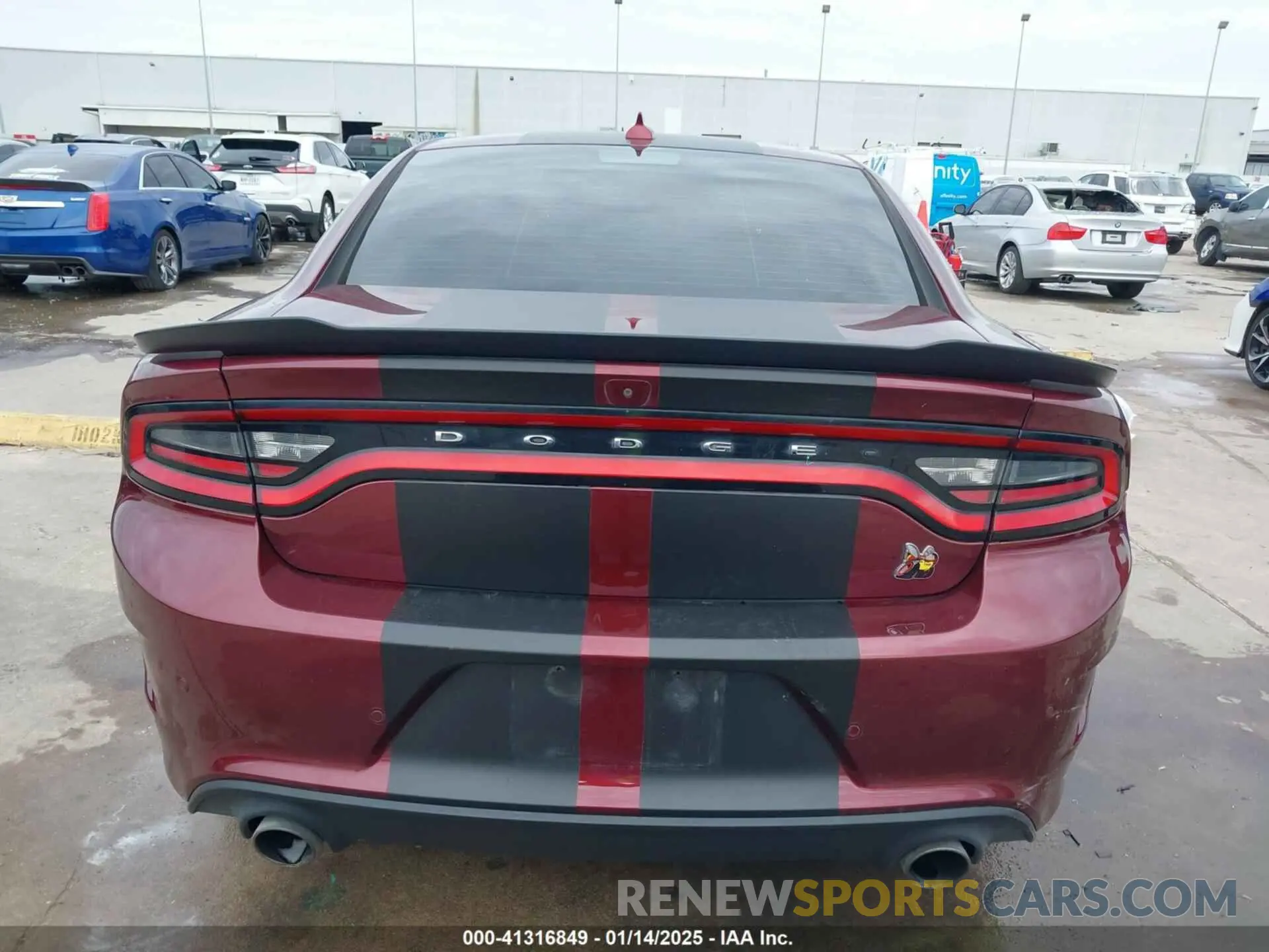 16 Photograph of a damaged car 2C3CDXGJ8LH132985 DODGE CHARGER 2020