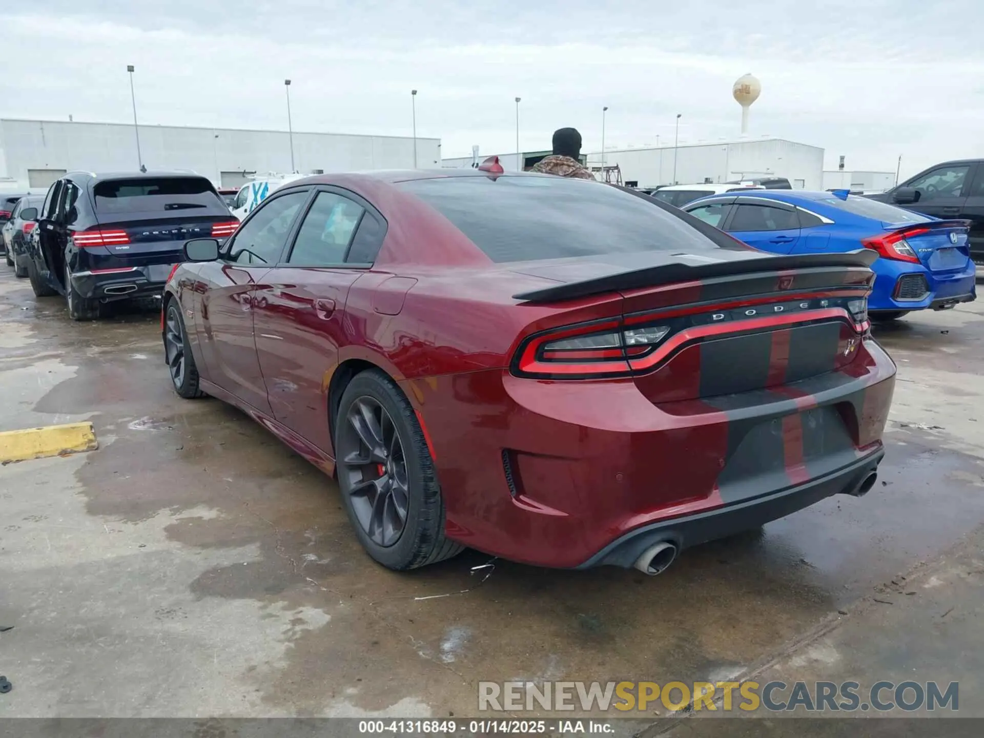 3 Photograph of a damaged car 2C3CDXGJ8LH132985 DODGE CHARGER 2020