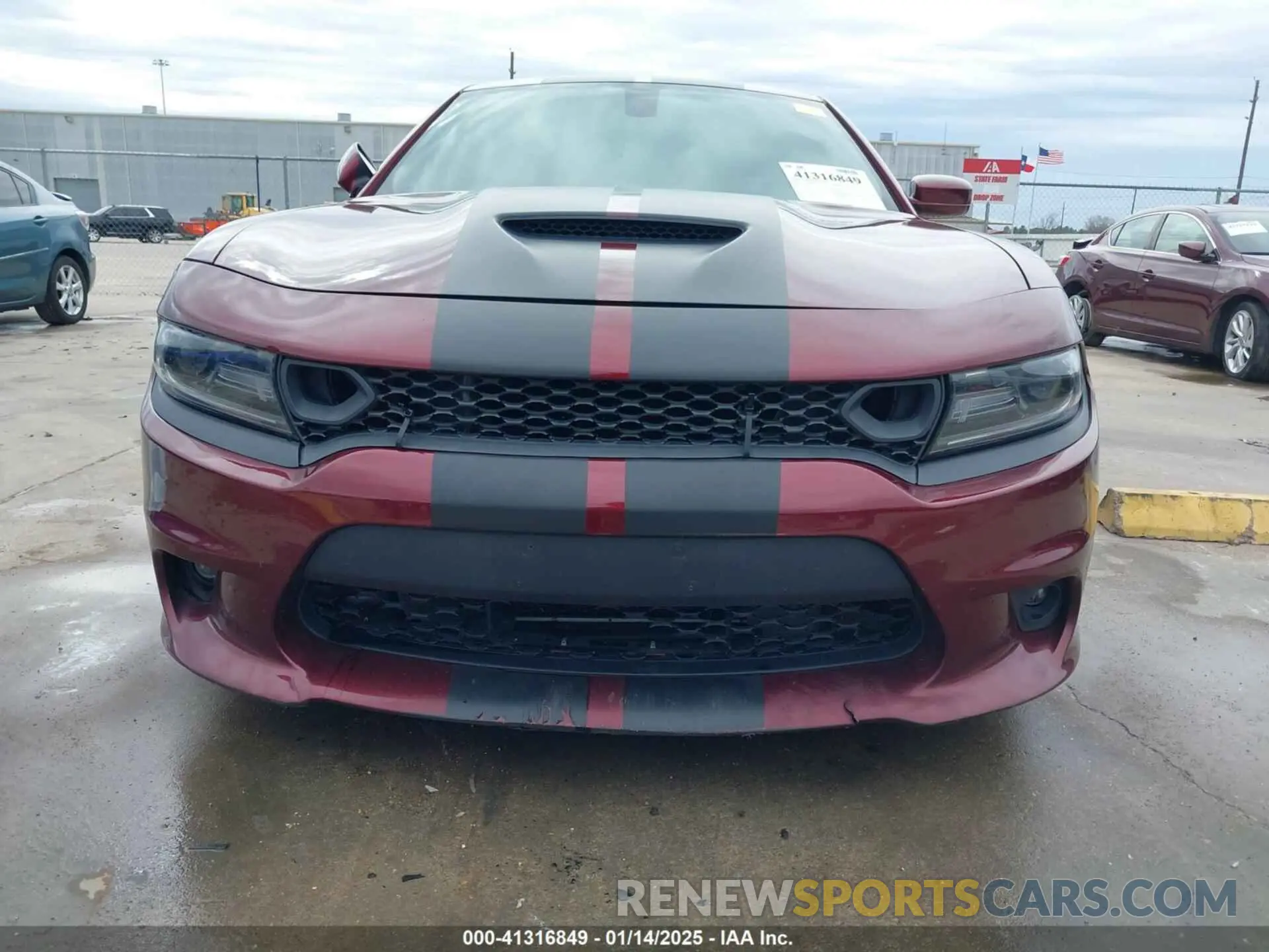 6 Photograph of a damaged car 2C3CDXGJ8LH132985 DODGE CHARGER 2020