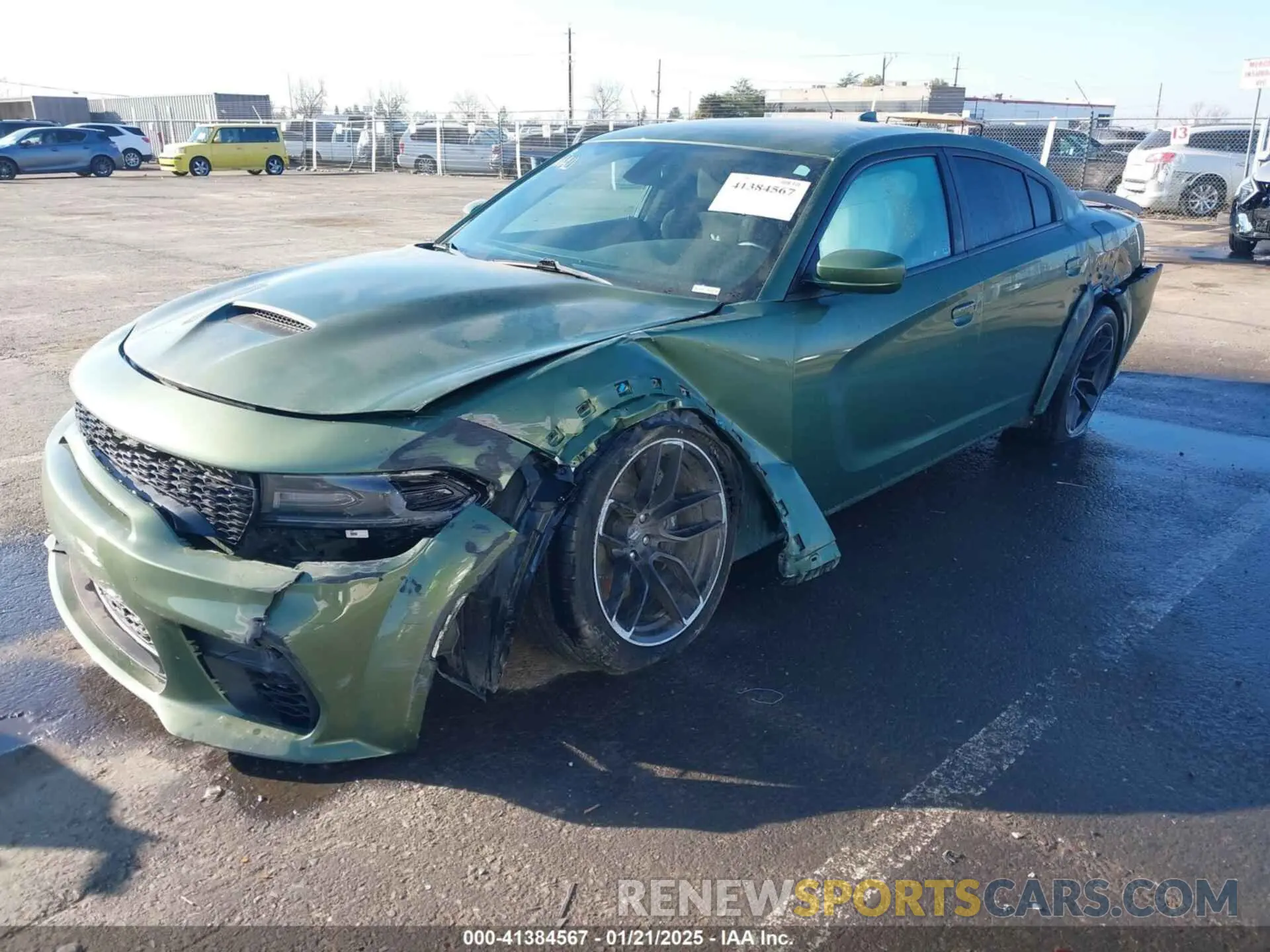 6 Photograph of a damaged car 2C3CDXGJ8LH183001 DODGE CHARGER 2020