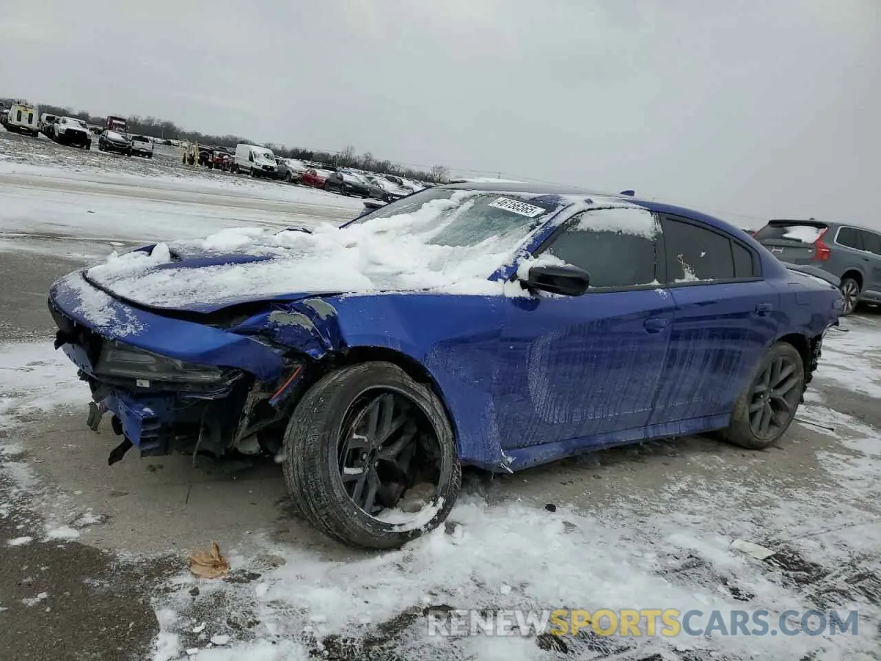 1 Photograph of a damaged car 2C3CDXHG2LH157688 DODGE CHARGER 2020