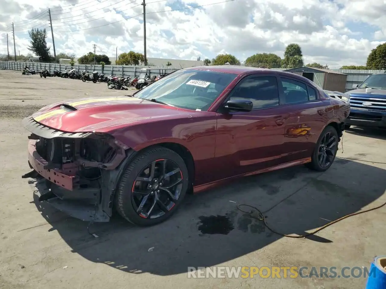 1 Фотография поврежденного автомобиля 2C3CDXHG2LH183451 DODGE CHARGER 2020