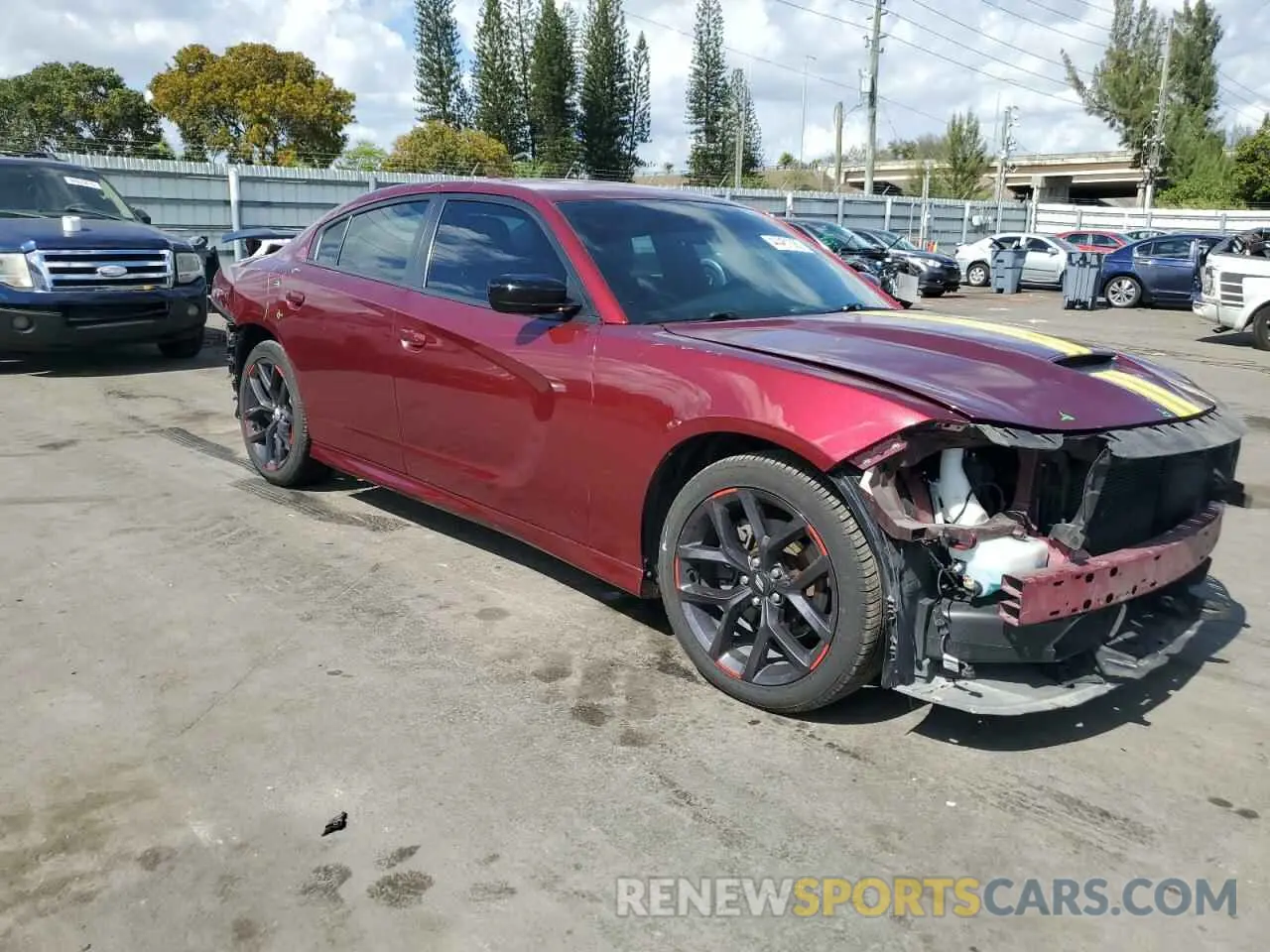 4 Фотография поврежденного автомобиля 2C3CDXHG2LH183451 DODGE CHARGER 2020