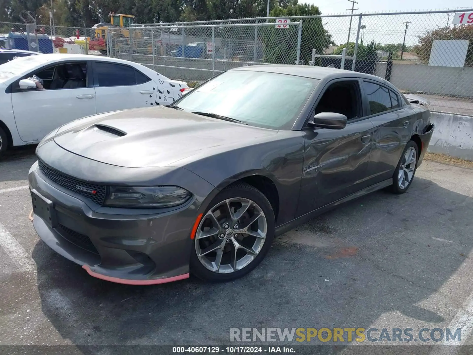 2 Photograph of a damaged car 2C3CDXHG2LH245267 DODGE CHARGER 2020