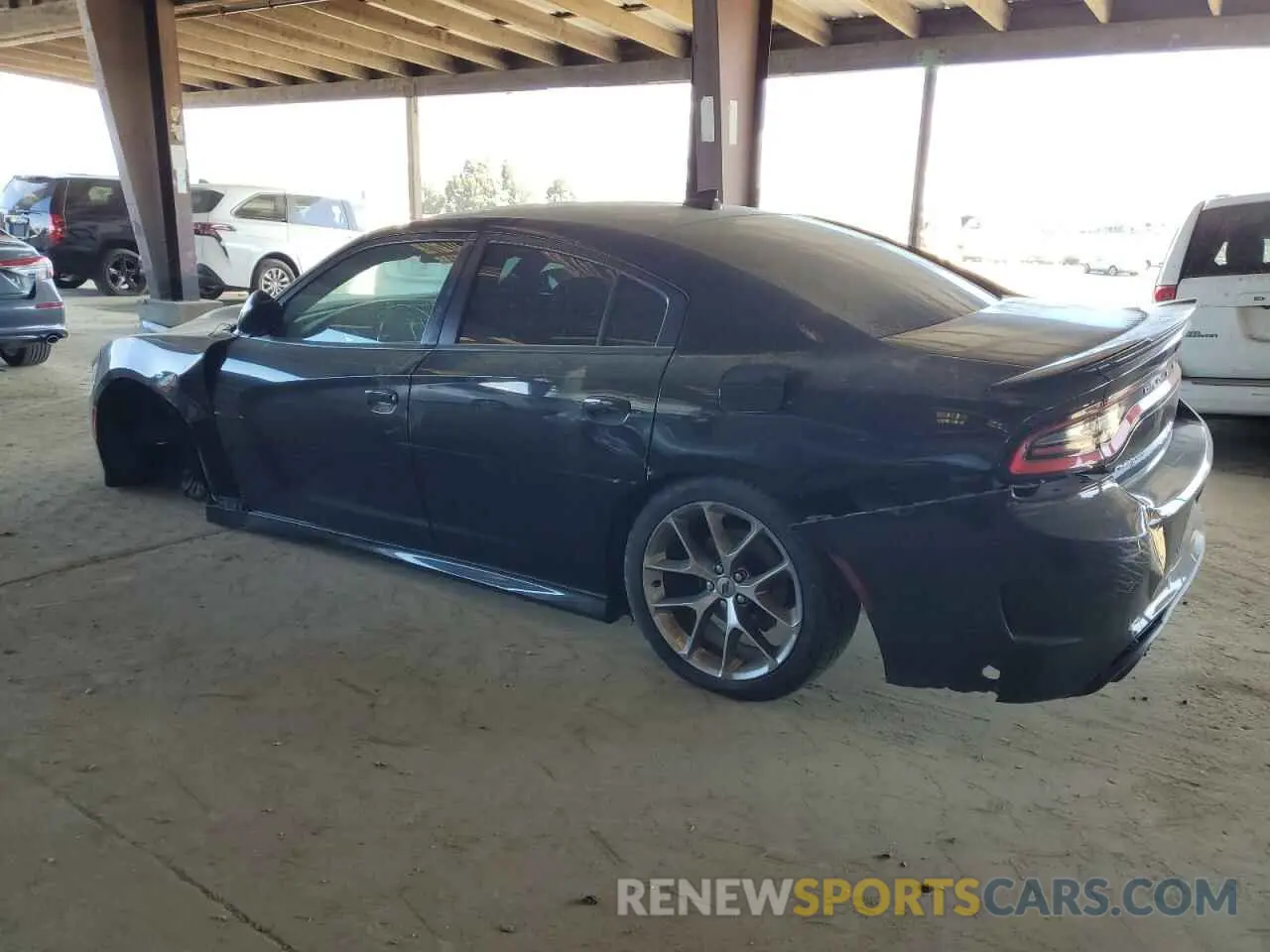 2 Фотография поврежденного автомобиля 2C3CDXHG4LH204722 DODGE CHARGER 2020