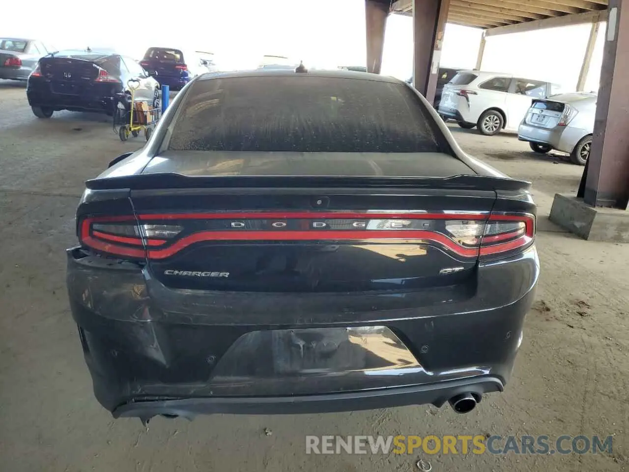 6 Фотография поврежденного автомобиля 2C3CDXHG4LH204722 DODGE CHARGER 2020