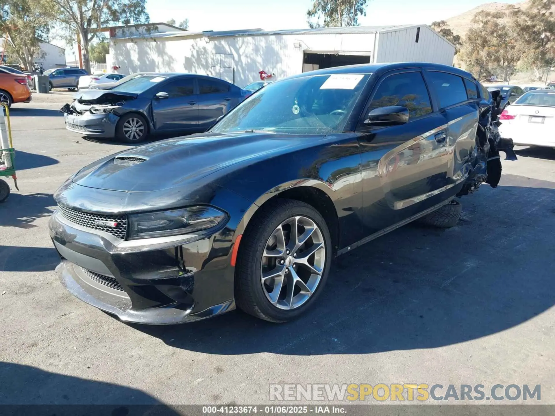 2 Фотография поврежденного автомобиля 2C3CDXHG4LH216899 DODGE CHARGER 2020
